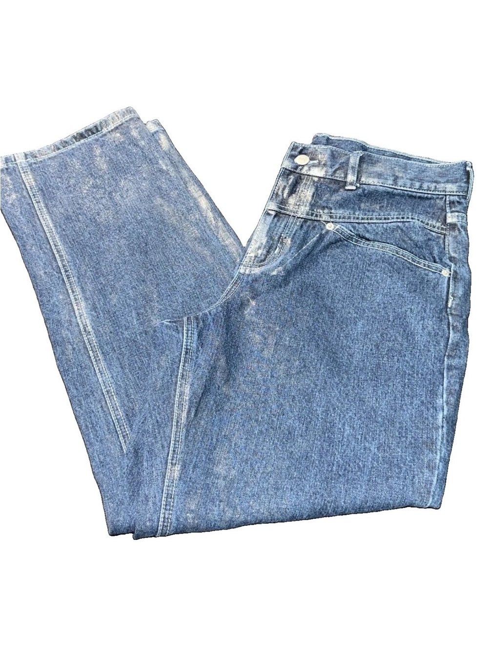 BDG Cowboy Jean Shimmer Blue Women’s 31 Urban Outfitters High Rise Denim Pants